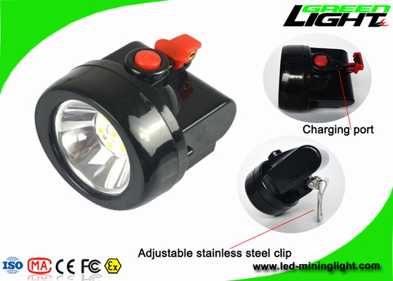 Batterie industrielle de la lampe 2.8Ah de mineurs de casque d'exploitation sans fil rechargeable de lumière