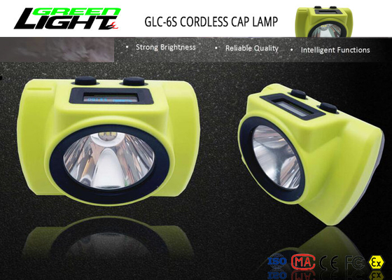 Tous dans un phare rechargeable de LED, casque antichoc ont mené 6800Ah rechargeable léger