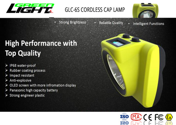 Lumière 13000lux IP68 imperméable de phare de Li - d'Ion Battery Cree Led Rechargeable