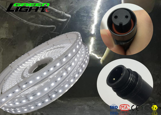Lumière flexible menée blanche chaude de bande, lumières de bande menées imperméables au-dessus de la protection actuelle