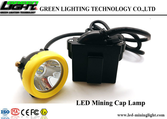 Lampe de chapeau de 10000 mineurs de Lux Corded LED, le mineur imperméable Hard Hat Light IP68