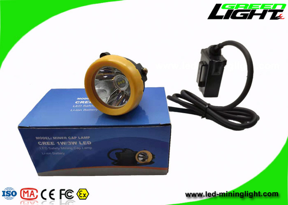 Le chapeau de extraction d'avertissement a mené la lampe 7.8Ah Li de tunnel - le temps de travail d'Ion Battery With 18hours