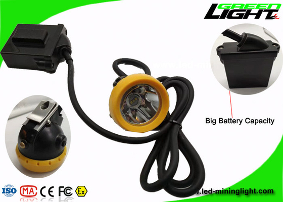 Le chapeau de extraction d'avertissement a mené la lampe 7.8Ah Li de tunnel - le temps de travail d'Ion Battery With 18hours