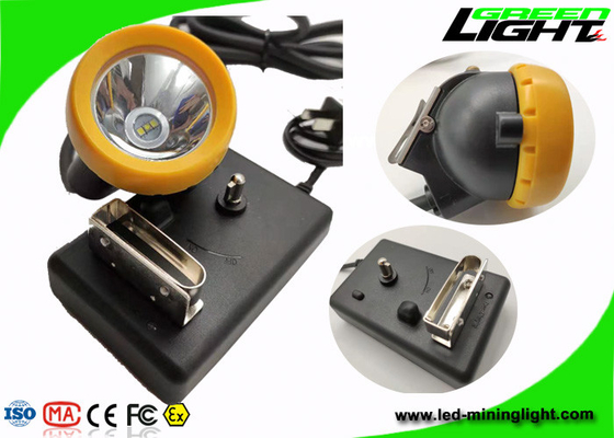 Le chapeau de extraction d'avertissement a mené la lampe 7.8Ah Li de tunnel - le temps de travail d'Ion Battery With 18hours