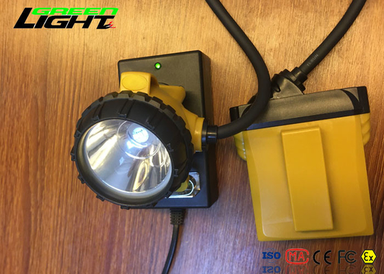 Lumière menée rechargeable imperméable du casque Ip68 antichoc, phare mené de puissance élevée pour le fonctionnement