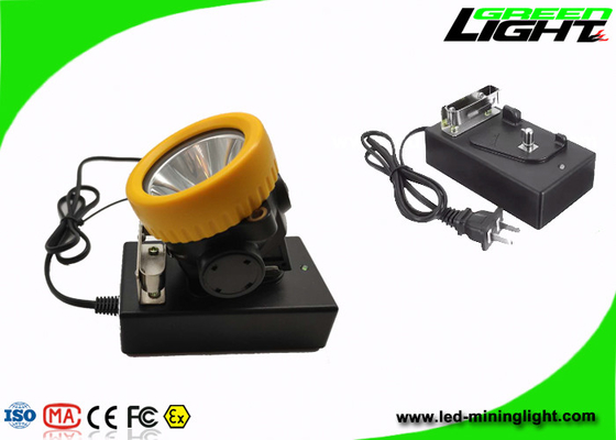 Lithium Ion Battery 4500lux de la lampe de chapeau de lumière de tunnel de Recharegable LED de PC 2.2Ah