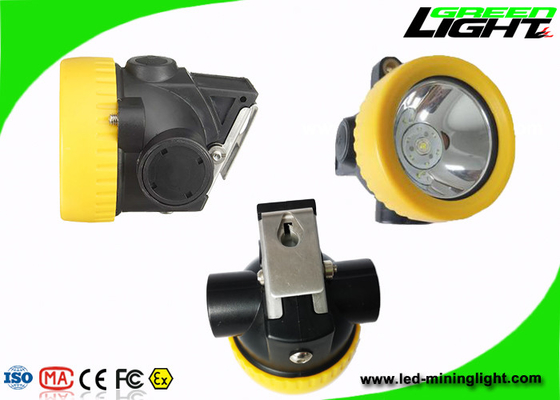 Lithium Ion Battery 4500lux de la lampe de chapeau de lumière de tunnel de Recharegable LED de PC 2.2Ah