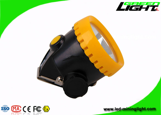 Phare rechargeable IP67 du chapeau de sécurité d'exploitation LED avec 2.2Ah Li Ion Battery