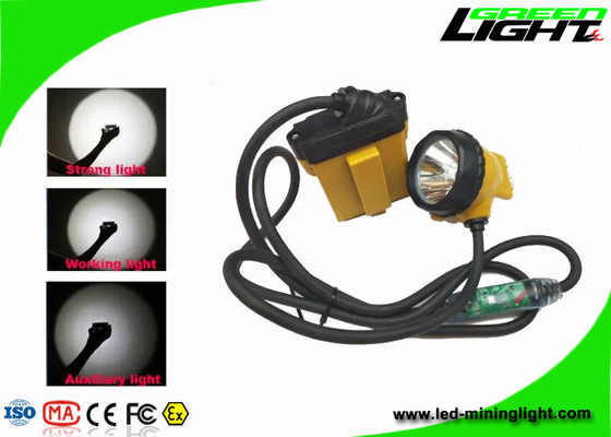 La lampe de chapeau de 25000 Lux Led Flashlight Corded Mining imperméabilisent Cree Ip 68 GLC12-A