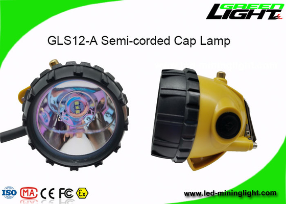 le chapeau sans fil d'exploitation de 15000lux LED allume 1.7W avec la fonction d'avertissement de puissance faible