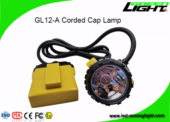 La batterie 1200 d'éclat de la lampe de chapeau de mineurs de la haute performance LED 25000lux fait un cycle