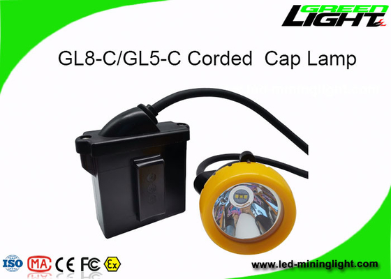 Lampe de chapeau de mineurs de la sécurité au fond 10000lux 1.67W LED