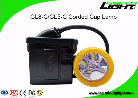 Lampe de chapeau de mineurs de la sécurité au fond 10000lux 1.67W LED