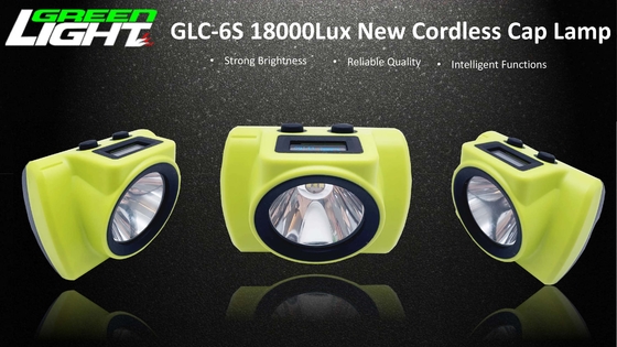 phare sans fil 232lum de charbonnage de 18000lux 6.8Ah avec l'écran d'OLED