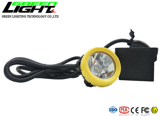 Lampe de chapeau de mineurs de l'ABS 10000lux LED de chargeur du lon 2A de lithium