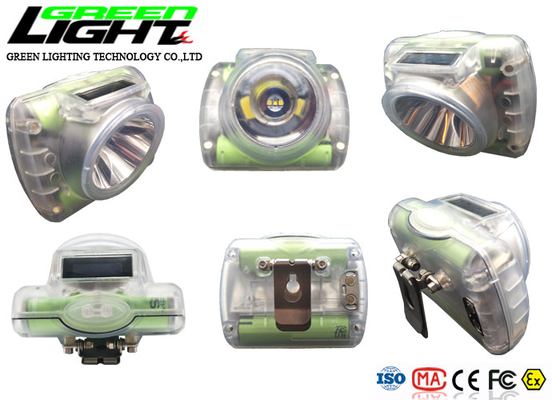 IPX8 imperméabilisent les ABS 1.78W 13000 LUX Underground Cap Lamp
