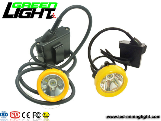 Lampe de chapeau rechargeable de mineurs de l'ABS LED de 8000LUX 450mA