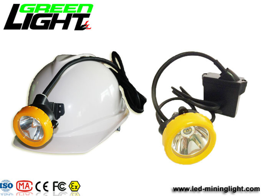 Lampe de chapeau rechargeable de mineurs de l'ABS LED de 8000LUX 450mA