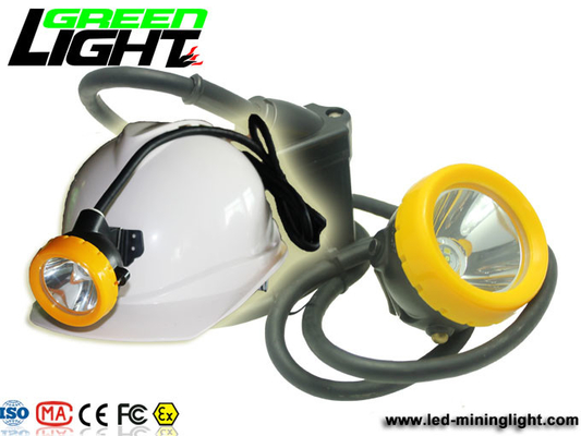 Lampe de chapeau rechargeable de mineurs de l'ABS LED de 8000LUX 450mA