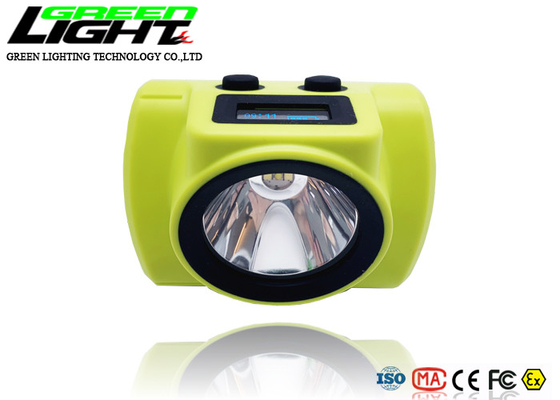 Lampe de chapeau imperméable de mineurs d'IPX8 18000lux 385LUM 6800mAh