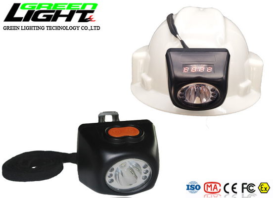 lampe de chapeau de mineurs de 4.5Ah Li Ion Battery 0.9W 8000lux LED