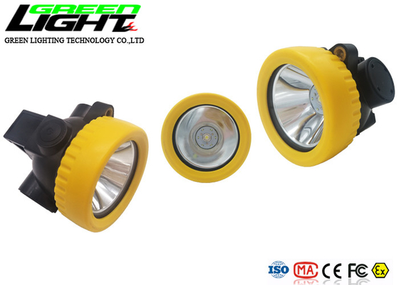 Mineur sans fil blanc chaud Cap Lamp de 5000LUX 2200mAh IP68