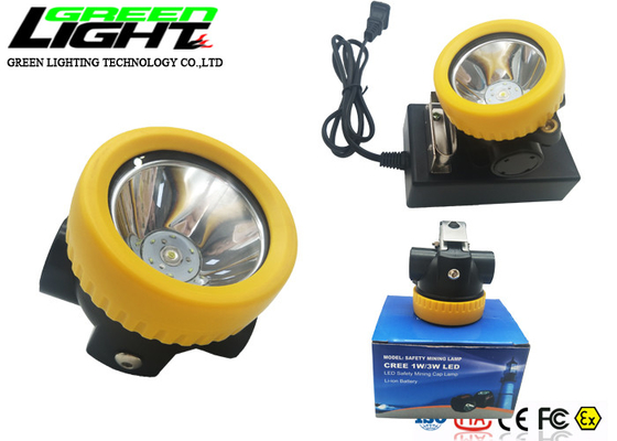 Mineur sans fil blanc chaud Cap Lamp de 5000LUX 2200mAh IP68