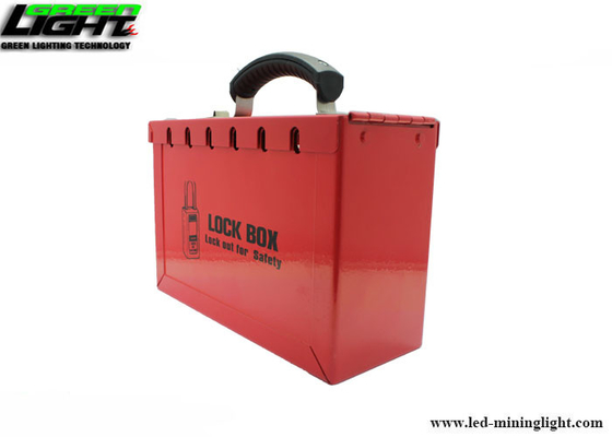 Boîte pliable de lock-out de sécurité d'acier de poignée de 12 cadenas
