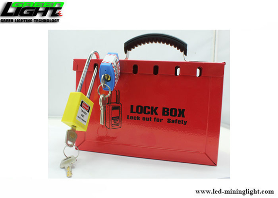 Boîte pliable de lock-out de sécurité d'acier de poignée de 12 cadenas