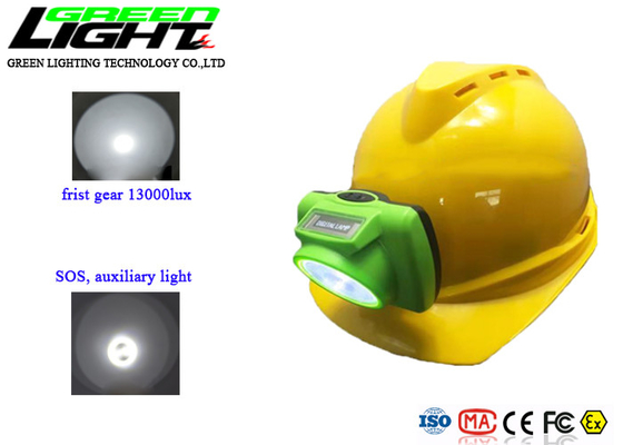 Phare rechargeable de l'ABS 13000lux IP68 LED d'écran d'OLED