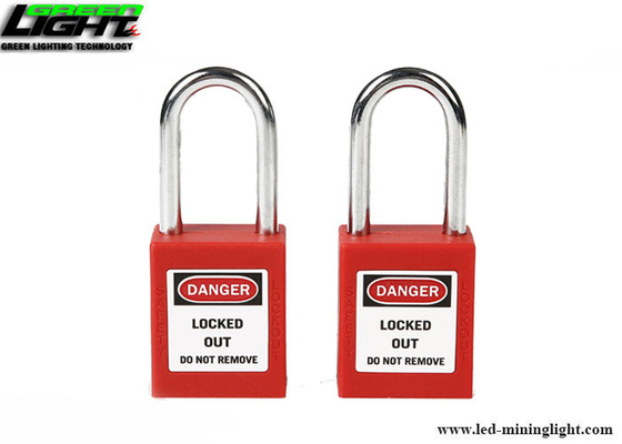 Cadenas de cuivre de sécurité du travail du dispositif d'accrochage 410KARED du noyau 6mm