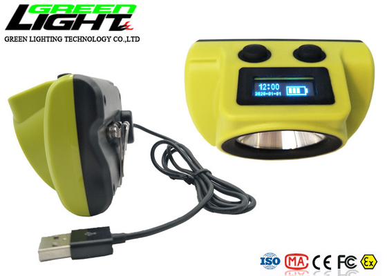 Lentille gâchée 6800mAh 385LUM 20000 LUX Led Miner Head Light