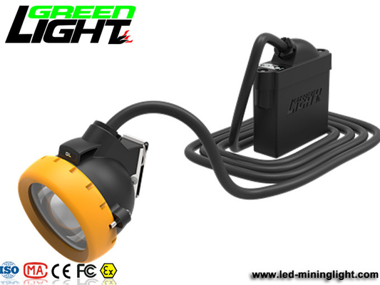 IP68 imperméable 6.6Ah Lux Underground Miners Helmet Lamp 1000