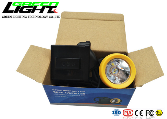 7.8Ah lampe de chapeau de mineurs de la batterie 216lum 1.67w 10000lux LED