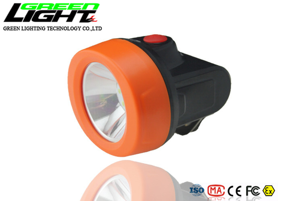 USB chargeant la lampe de chapeau de mineurs de 85LUM IP67 1.67W 6000lux LED