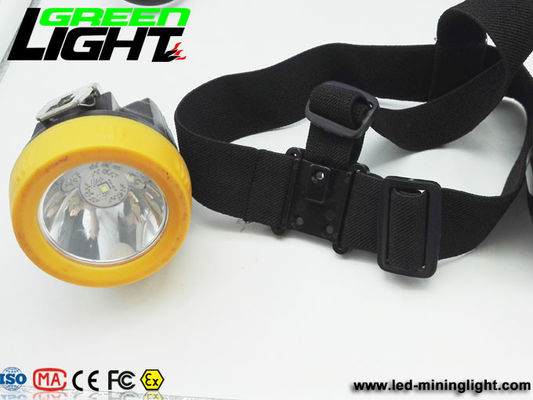 1200 lux 2.8Ah 110LUM des cycles 6000 extrayant des lumières de casque antichoc