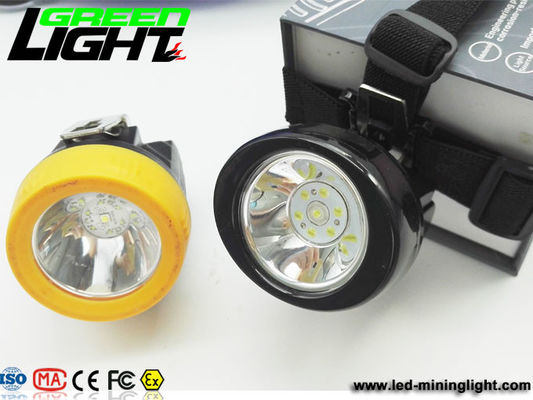 1200 lux 2.8Ah 110LUM des cycles 6000 extrayant des lumières de casque antichoc