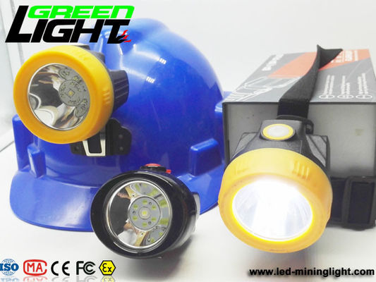 1200 lux 2.8Ah 110LUM des cycles 6000 extrayant des lumières de casque antichoc