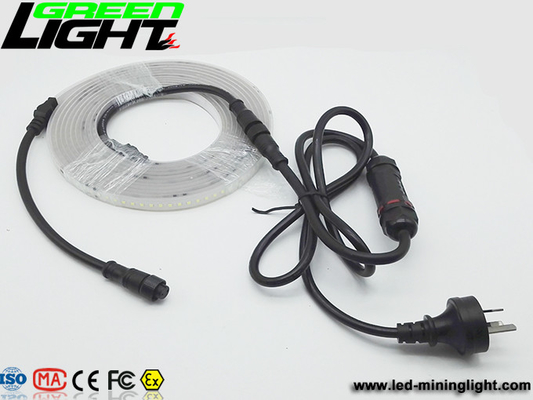 SMD5050 blanc chaud 16W IP68 a mené les lumières de bande imperméables