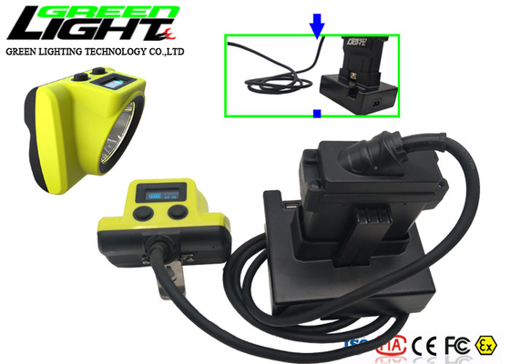 Lampe de chapeau de mineurs d'IP68 530lum 16000lux LED 13600mAh