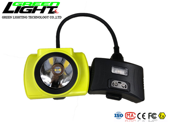 Lampe de chapeau d'exploitation de la batterie 18000lux 2.3W LED de l'écran 6.8Ah d'OLED