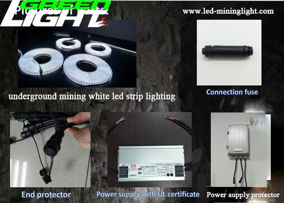La bande menée blanche chaude de bande allume 60 LED SMD5050 pour éclairage dangereux/sûr de secteur