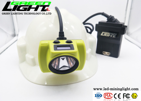 Lampe de chapeau de mineurs de l'écran 4.07W 25000lux 13.6Ah LED d'OLED