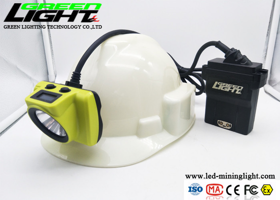 Lampe de chapeau de mineurs de l'écran 4.07W 25000lux 13.6Ah LED d'OLED