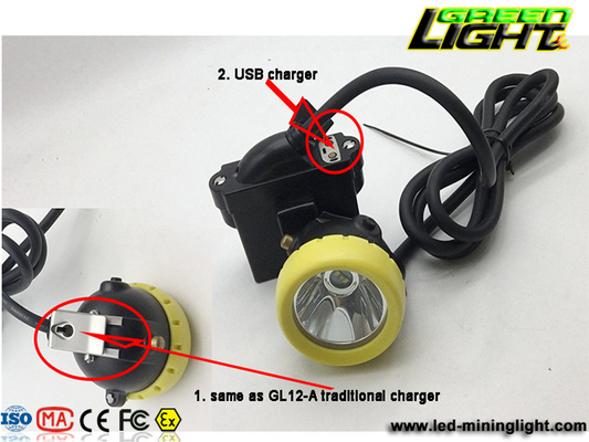 mineurs 1000 souterrains de 1.67W 6.6Ah Lux Mining Cap Light For