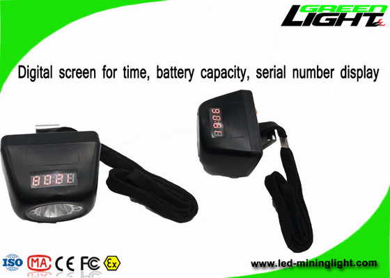 Lumière sans fil rechargeable de chapeau de mineurs de 1.3W 4.5Ah 8000lux