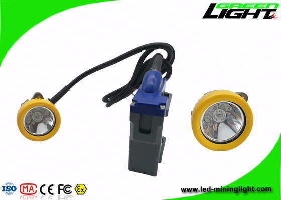 6.6Ah 1.67W 1000cycles a mené la lampe de chapeau de extraction 15000lux