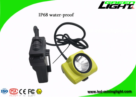 écran de 4.07W 530lum 25000 LUX Mining Cap Lights With OLED