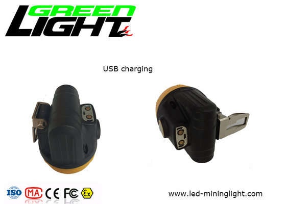Ion 300mA 10000lux de lithium extrayant les lumières 110LUM de casque antichoc