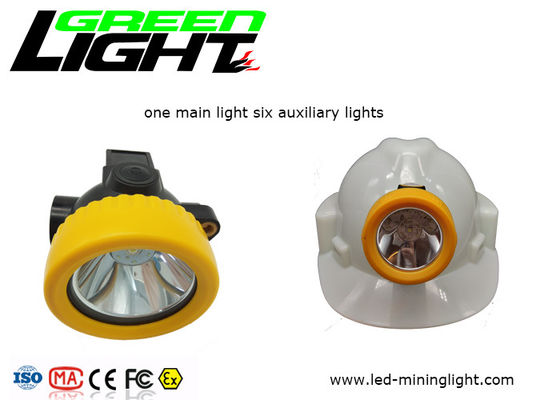 lampe de chapeau menée imperméable menée d'exploitation de la lampe de chapeau de mineurs de 0.74W 230mA 4000lux IP67